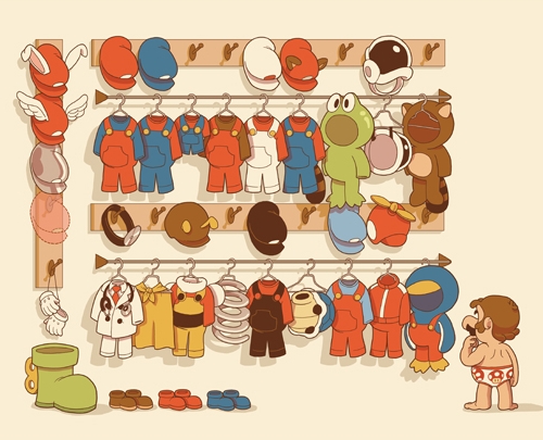 image : Costumes Super Mario Bros