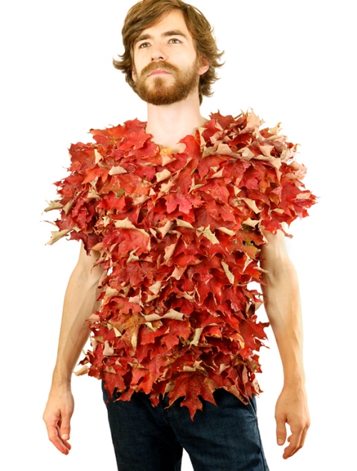 photo : le T-shirt feuilles