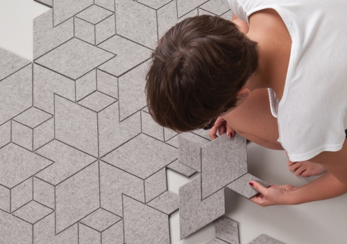 Montage du tapis CityScape concept en kit modulaire