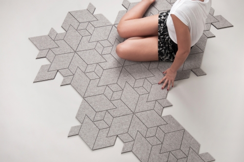 Tapis CityScape concept en kit modulaire