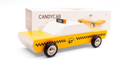 Taxi jaune CandyLab (photo)