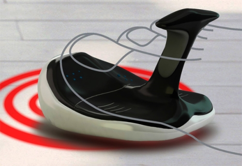 photo souris Toe Mouse navigation avec les pieds