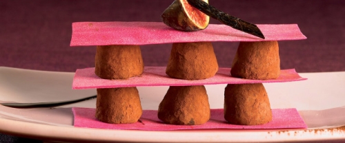 Photo des truffes au chocolat Mathez