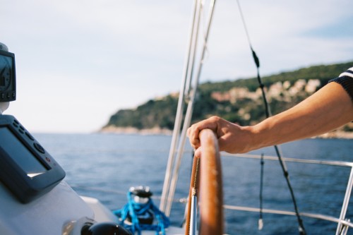 Bateau à Villefranche sur Mer