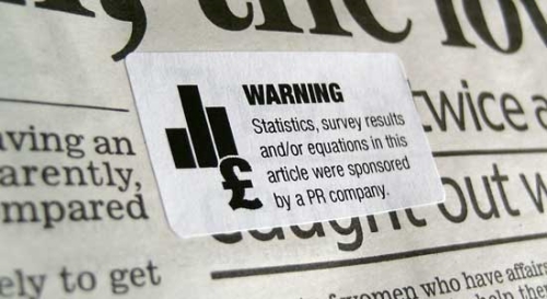 fausses statistiques dans la presse